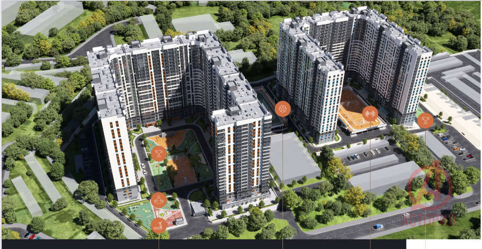 Фотография 1-комн. квартира 33.00 м² #2