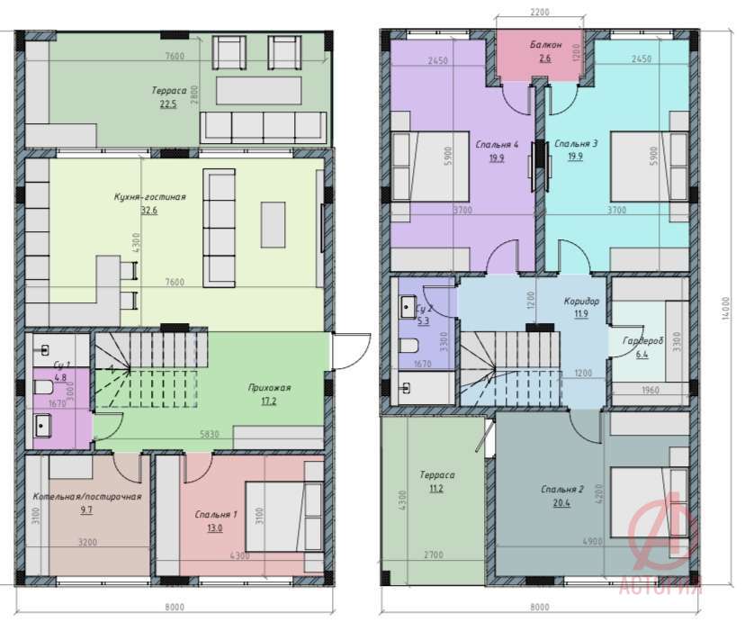 Фотография Дом 210.00 м² на участке 3.70 сот. #8
