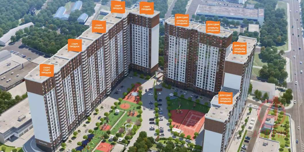 Фотография 2-комн. квартира 55.70 м² #0