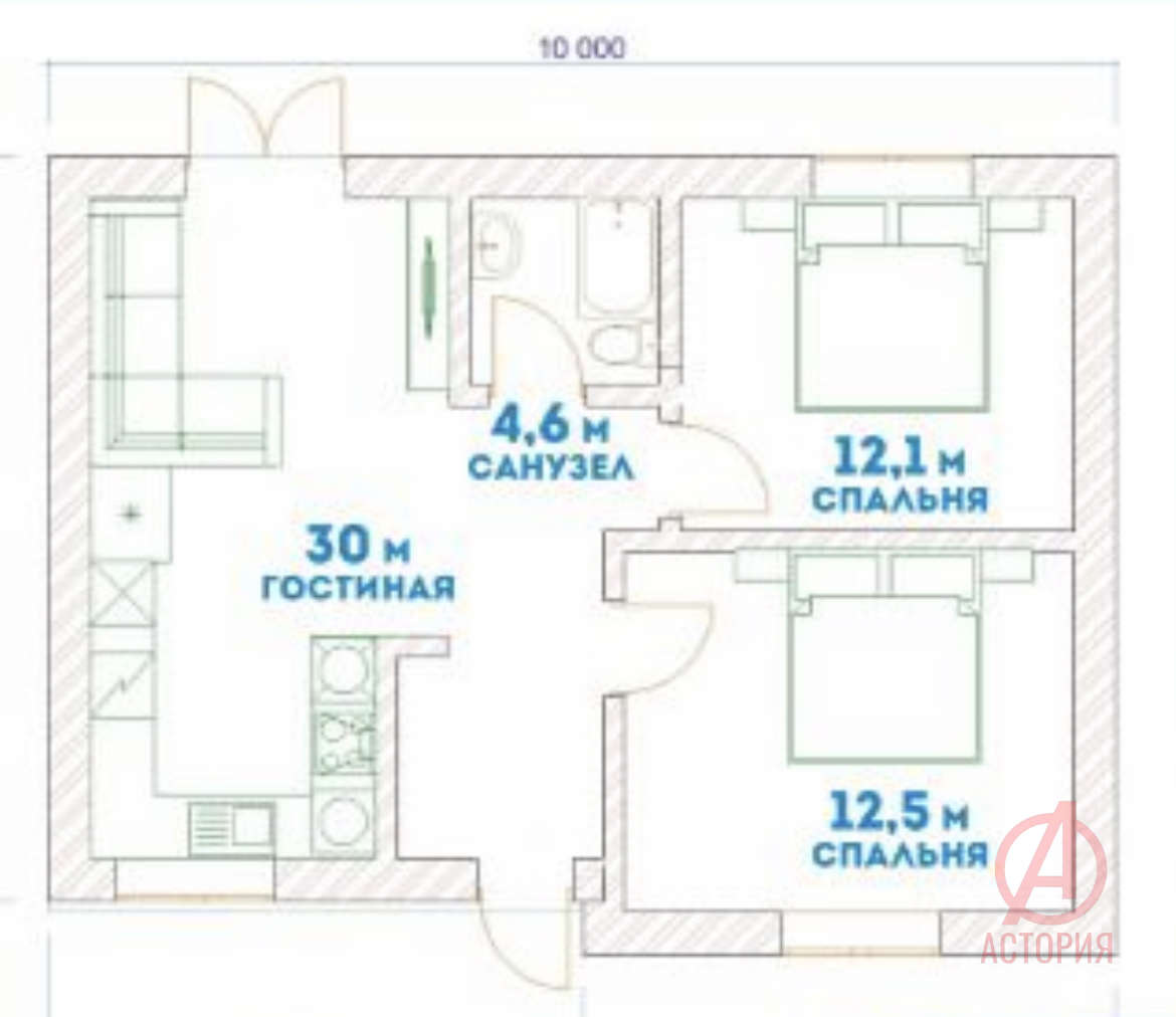 Фотография Дом 60.00 м² на участке 4.00 сот. #0