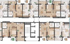 2-комн. квартира 73.30 м² 