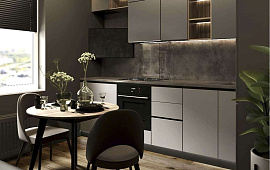 1-к. квартира 38.80 м² 